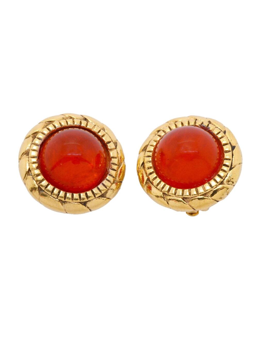 Chanel Earrings Gold-Tone Metal #351445C59B